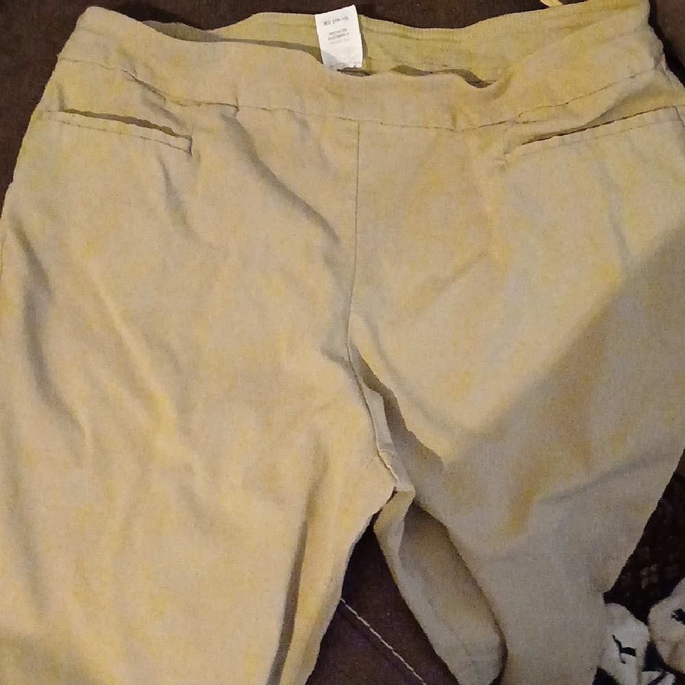 Time and Tru Light Tan Capris